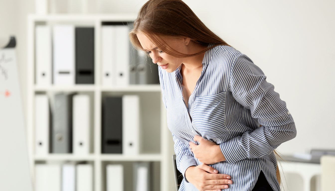 can stress cause constipation It can lead to abdominal fullness and bowel dysfunction can stress cause constipation? It can lead to abdominal fullness and bowel dysfunction